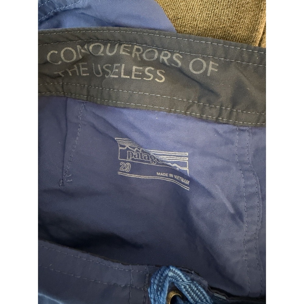 Patagonia Planing Board Shorts Mens 29 Blue Swim Trunks 86623 Blue - Picture 3 of 10